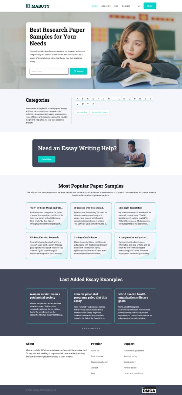 Скрин сайта